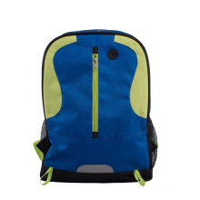 cheap custom 600d polyester backpacks Cheap Fashion Custom Logo Korean Casual Sport Bagpack With Reflective Badge